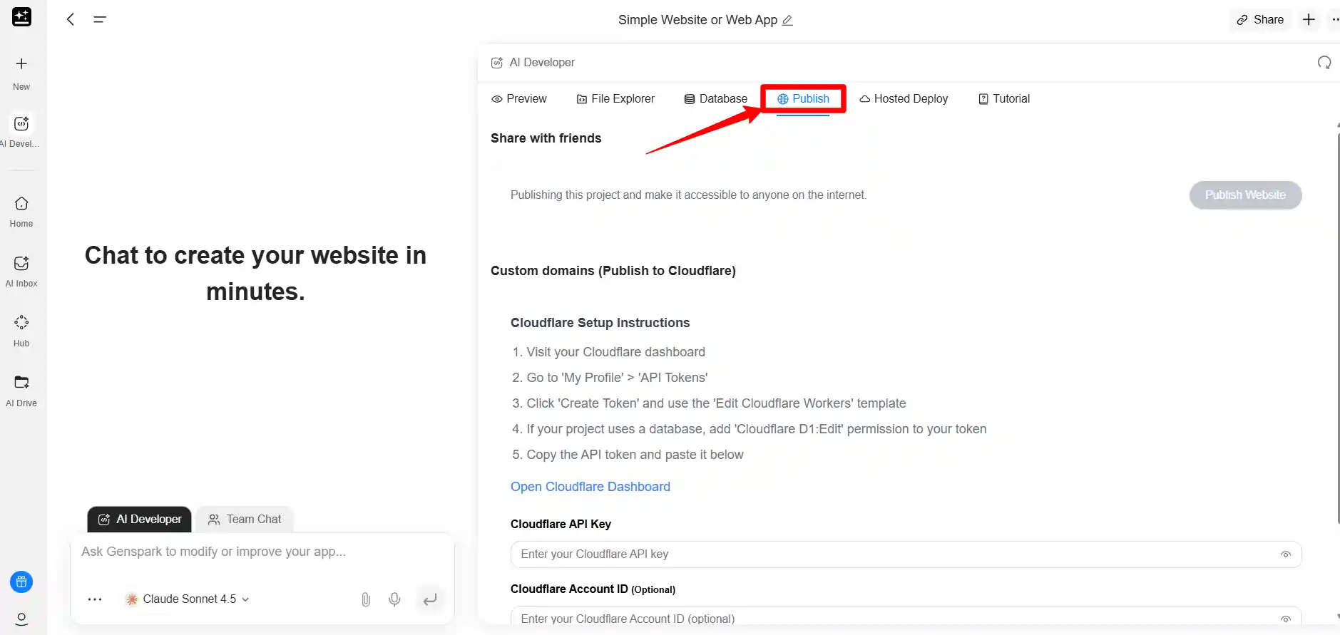 Genspark Multi-Format Output — Slides, Websites, Reports vs Perplexity